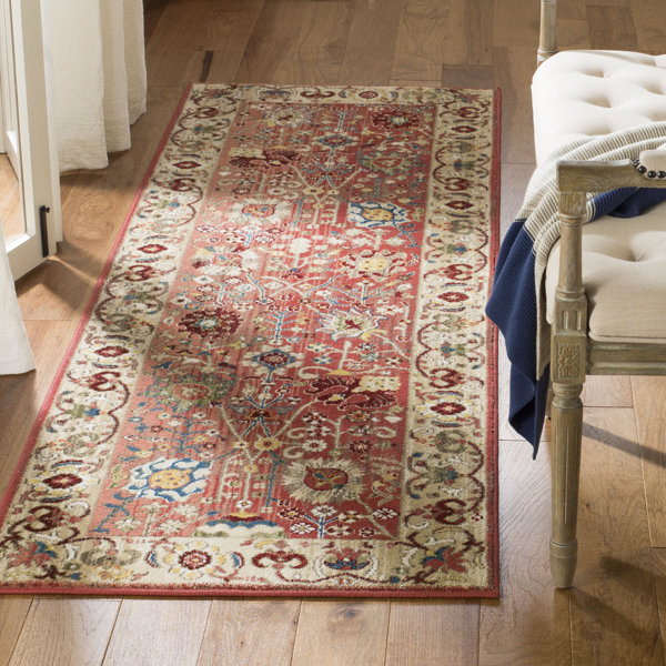 World Menagerie Kurtz Oriental Red Area Rug & Reviews Wayfair